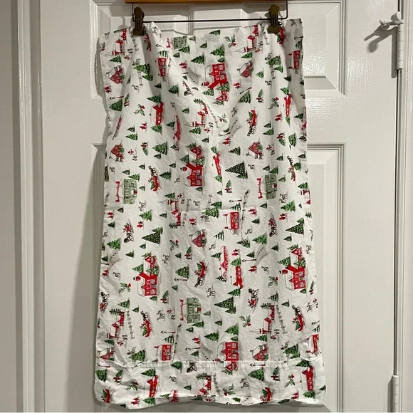 Vintage Laura Ashley Christmas Pillowcase Cotton - Picture 3 of 8
